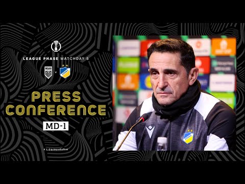 MD-1 Press Conference | FC Noah - APOEL FC (#UECL MD5)