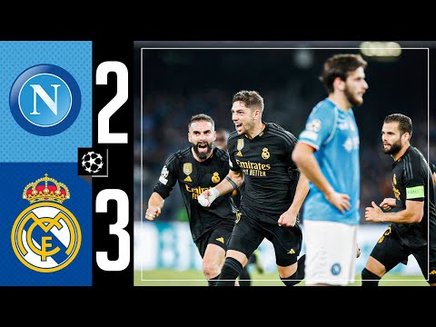 Napoli 2-3 Real Madrid | HIGHLIGHTS | Champions League