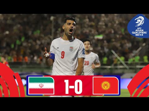 #AsianQualifiers - Road To 26 | Group A : Islamic Republic Of Iran 1 - 0 Kyrgyz Republic