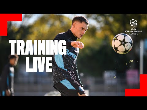 RE-LIVE: Abschlusstraining vor dem Champions League-Spiel Bayer 04 Leverkusen 🆚 RB Salzburg