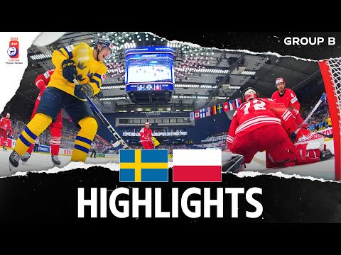 Highlights | Sweden vs. Poland | 2024 #MensWorlds