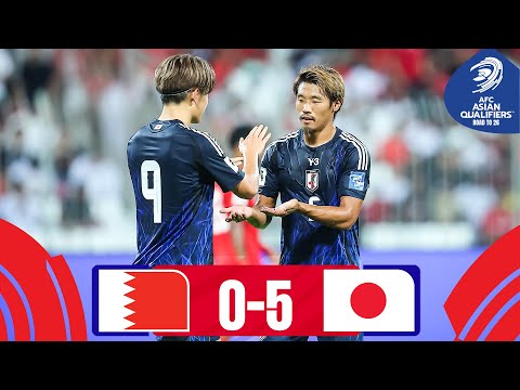 #AsianQualifiers - Road To 26 | Group C : Bahrain 0 - 5 Japan