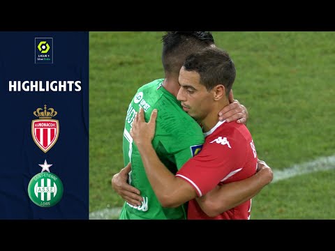 AS MONACO - AS SAINT-ÉTIENNE (3 - 1) - Highlights - (ASM - ASSE) / 2021-2022