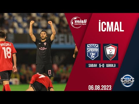 Sabah 5:0 Qəbələ | Misli Premyer Liqası, 1-ci tur| İCMAL