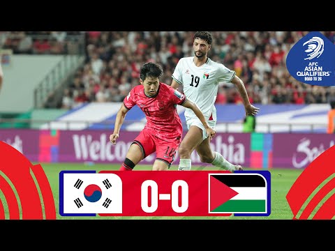 Korea Republic - Palestine | Highlights | #AsianQualifiers - Road To 26