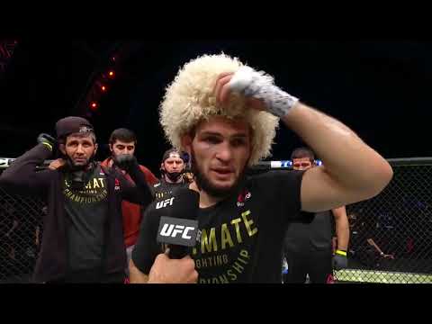UFC 254: Хабиб vs Гэтжи - Слова после боя