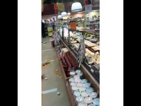 Погром в супермаркете в Нур-Султане