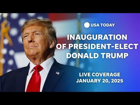 Donald Trump inauguration ceremonies, executive order signings