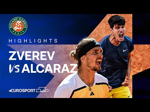 Alexander Zverev vs Carlos Alcaraz | Final | French Open 2024 Extended Highlights 🇫🇷