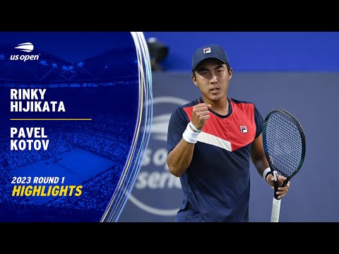 Rinky Hijikata vs. Pavel Kotov Highlights | 2023 US Open Round 1