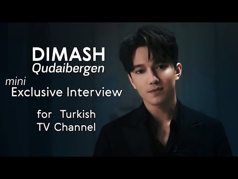 Mini exclusive interview with Dimash for Turkish TV channel