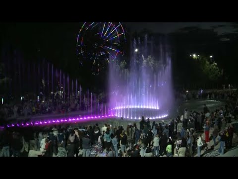 Светомузыкальный фонтан появился в Костанае