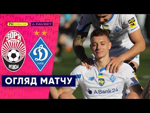 ЗОРЯ – ДИНАМО. Короткий огляд матчу. 6 тур УПЛ