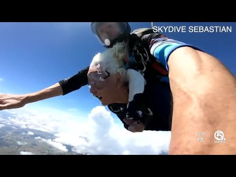 Sebastian woman celebrates 100th birthday by skydiving