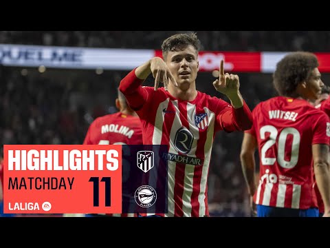 Resumen de Atlético de Madrid vs Deportivo Alavés (2-1)