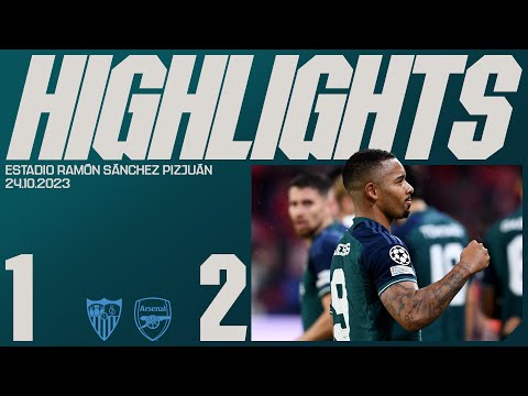 THE GABI&#039;S GIVE US THE WIN! | Sevilla v Arsenal (1-2) | Champions League | Martinelli, Gabriel Jesus