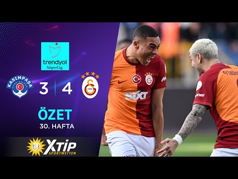 MERKUR BETS | Kasımpaşa (3-4) Galatasaray - Highlights/Özet | Trendyol Süper Lig - 2023/24