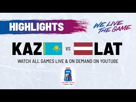 Highlights | Kazakhstan vs. Latvia | 2023 #IIHFWorlds