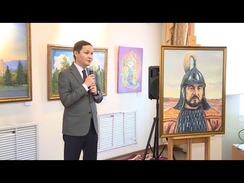 Портрет Отей батыра передали Костанайскому музею