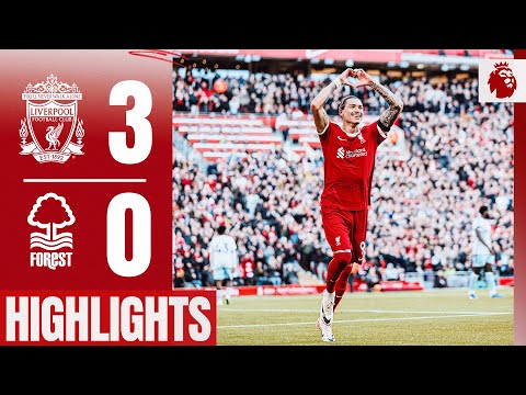 HIGHLIGHTS: Liverpool 3-0 Nottingham Forest | Jota, Darwin Nunez &amp; Salah win it at Anfield