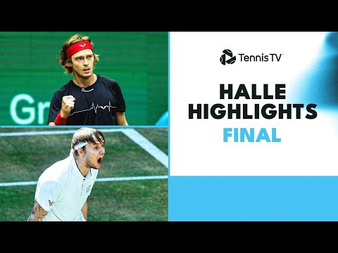 Andrey Rublev vs Alexander Bublik For The Title! | Halle 2023 Final Highlights