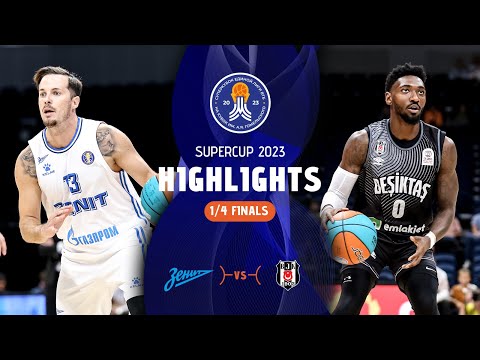 Zenit vs Beşiktaş Emlakjet Highlights | VTB League SuperCup 2023