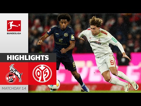 Intense Sunday Clash! | 1. FC Köln - FSV Mainz 05 0-0 | Highlights | Matchday 14 – Bundesliga 23/24