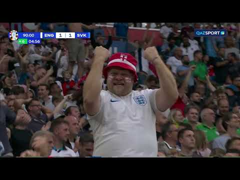 Англия – Словакия - 2:1 экстра-тайм | 1/8 финал | UEFA EURO-2024 | Шолу | Обзор