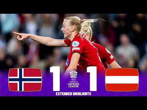 Norway vs Austria | Highlights | UEFA Women&#039;s Nations League 22-09-2023