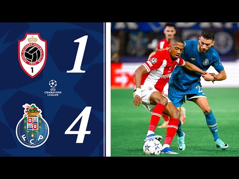 HIGHLIGHTS | R Antwerp FC 1-4 FC Porto | UEFA Champions League Game 2 | 2023-2024