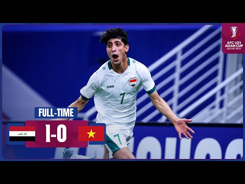 #AFCU23 | Q-Final : Iraq 1 - 0 Vietnam