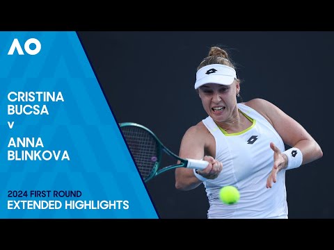 Cristina Bucsa v Anna Blinkova Extended Highlights | Australian Open 2024 First Round