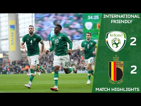 HIGHLIGHTS | Ireland 2-2 Belgium - FAI Centenary Match