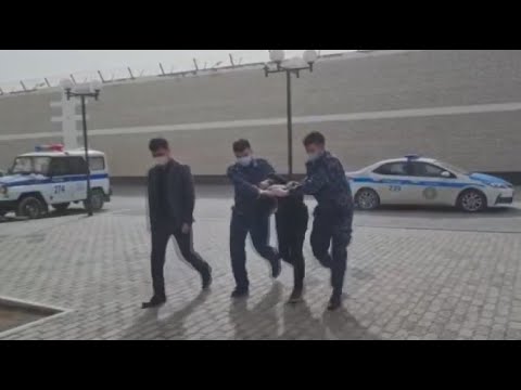 Покушение на убийство в Кызылорде попало на видео