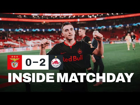 INSIDE MATCHDAY | SL Benfica vs. FC Salzburg | Simic &amp; Gloukh lassen uns jubeln