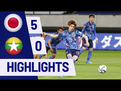 Japan vs Myanmar 5-0 Highlights &amp; All Goal | 2026 World Cup Asian Qualifiers