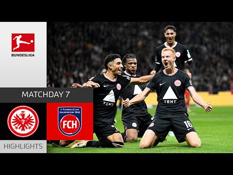 First Win Of This Season | Eintracht Frankfurt - FC Heidenheim 2-0 | Matchday 7 – Bundesliga 23/24