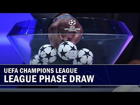 UEFA Champions League Draw Live - League phase 2025/26