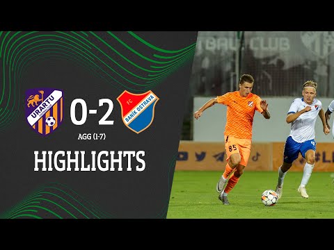 UEFA Conference League | Urartu FC - FC Banik Ostrava 0-2 | HIGHLIGHTS