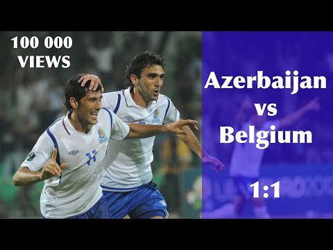 Azərbaycan (Azerbaijan) 1-1 Belçika (Belgium) | Euro 2012 Qualification