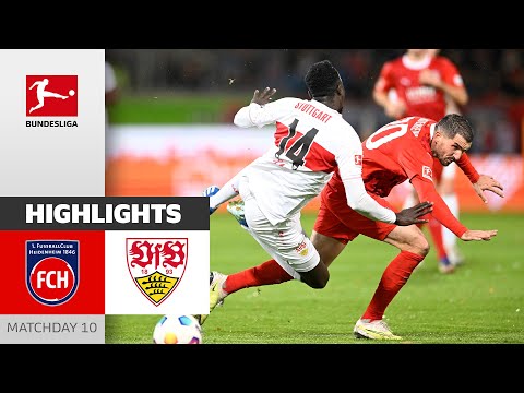 Promoted Heidenheim Win vs. Top Team Stuttgart! | 1. FC Heidenheim - VfB Stuttgart 2-0 | Highlights