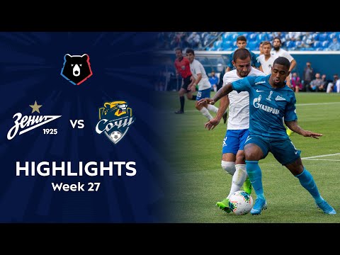 Highlights Zenit vs PFC Sochi (2-1) | RPL 2019/20