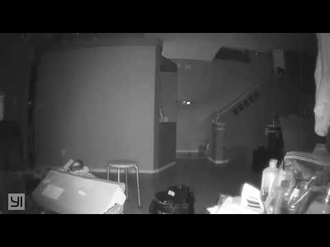 Motion sensor picks up moving shadow in man&#039;s home. Looks like person.