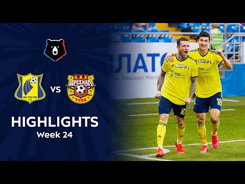 Highlights FC Rostov vs Arsenal (2-1) | RPL 2019/20