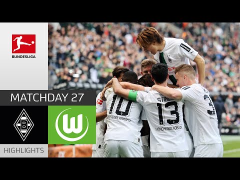 BMG Beat Wolves! | Borussia M&#039;gladbach - VfL Wolfsburg 2-0 | Highlights | MD 27 – Bundesliga 2022/23