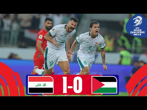 Matchwinner Hussein | Iraq - Palestine | Highlights | #AsianQualifiers - Road To 26