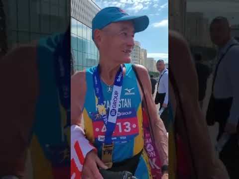 Возраст не помеха: 75-летний астанчанин пробежал марафон на самой длинной дистанции