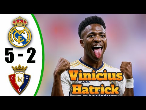 Real Madrid vs Osasuna 5-2 - All Goals &amp; Highlights - 2025