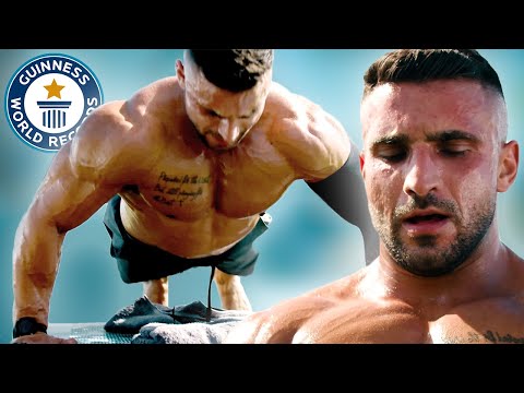 Most Push Ups in One Hour- Guinness World Records