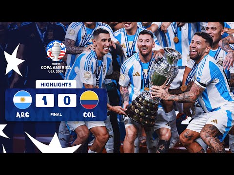 ARGENTINA 1-0 COLOMBIA | HIGHLIGHTS | CONMEBOL COPA AMÉRICA USA 2024™